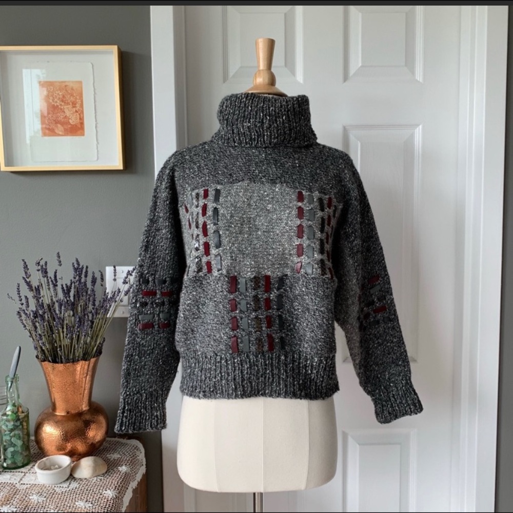 80s Vintage Aquascutum London sweater